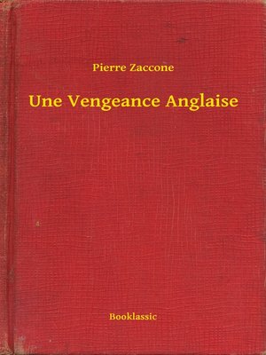 cover image of Une Vengeance Anglaise